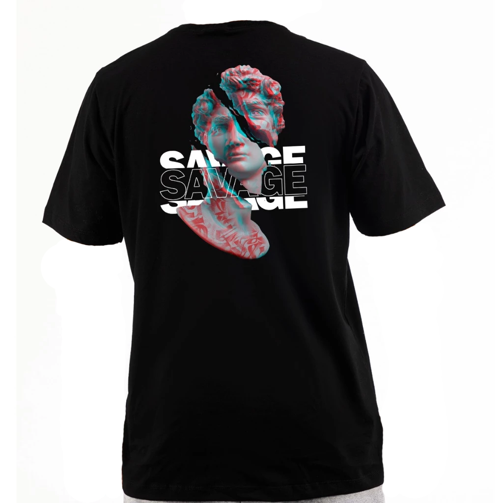 Camiseta Estampa Savage