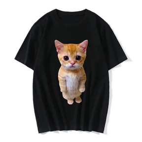 Camiseta strettwear de Gatinho Meme