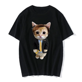 Camiseta strettwear de Gatinho Meme