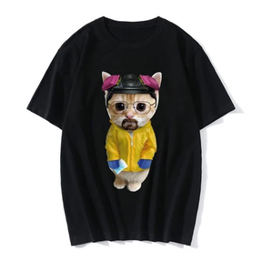 Camiseta strettwear de Gatinho Meme