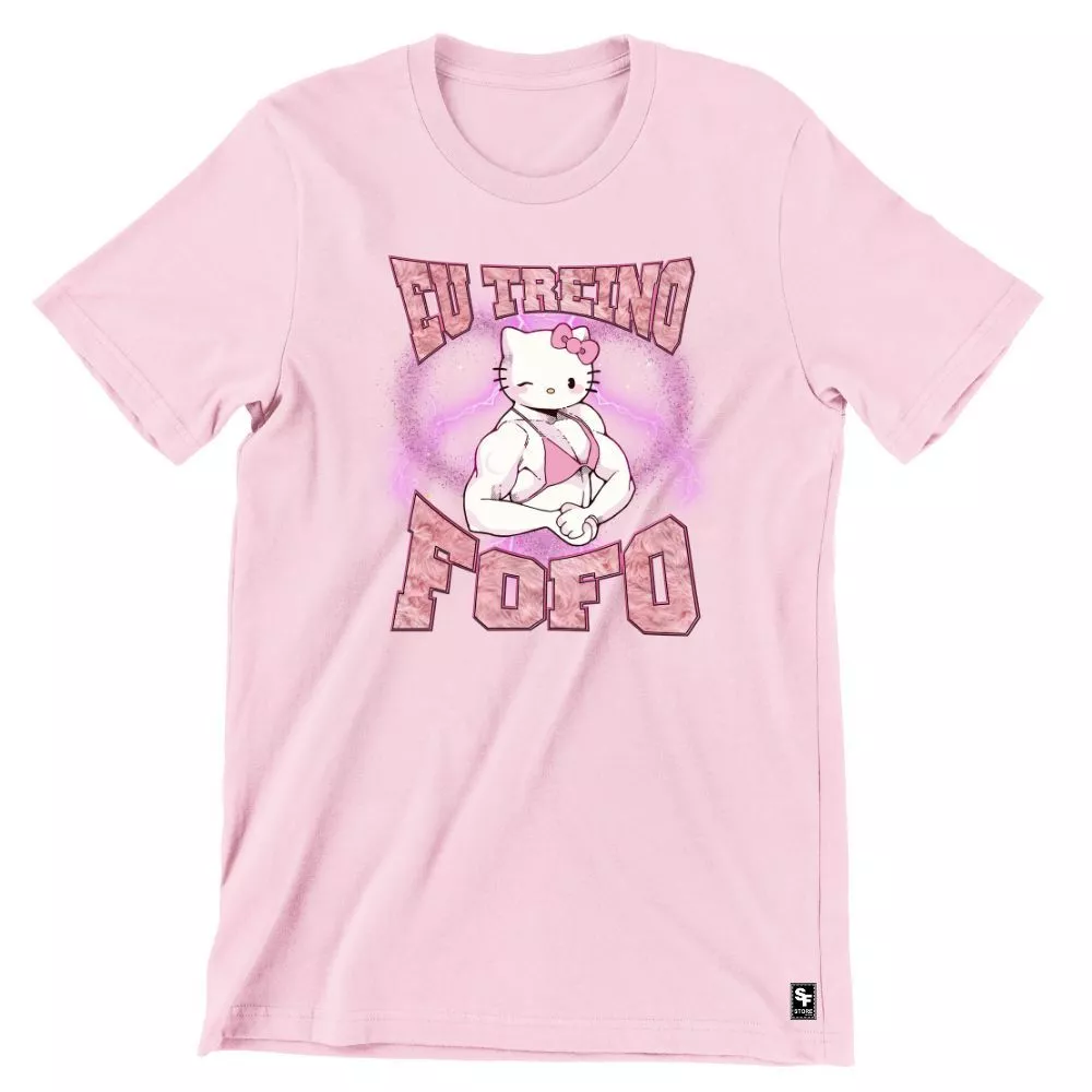 Camiseta Treino fofo da Hello kity Maromba - Unissex