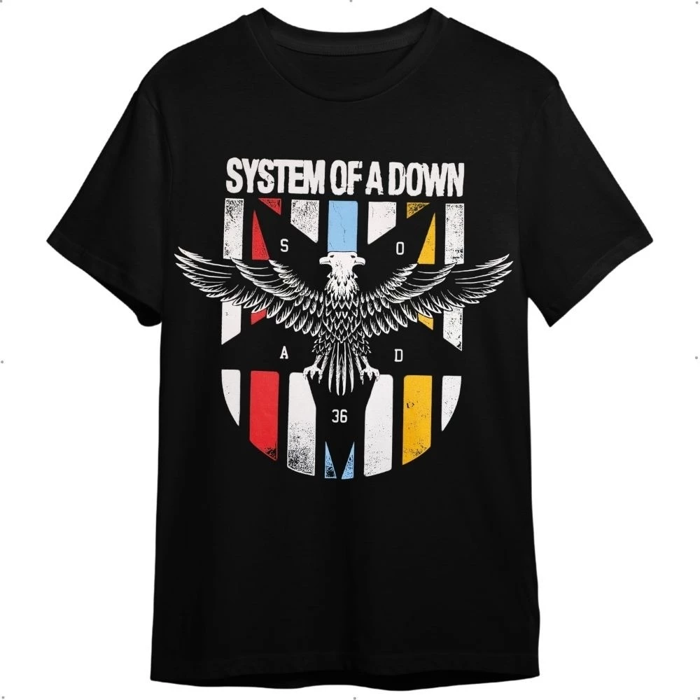 Camiseta System Of A Down - Unissex